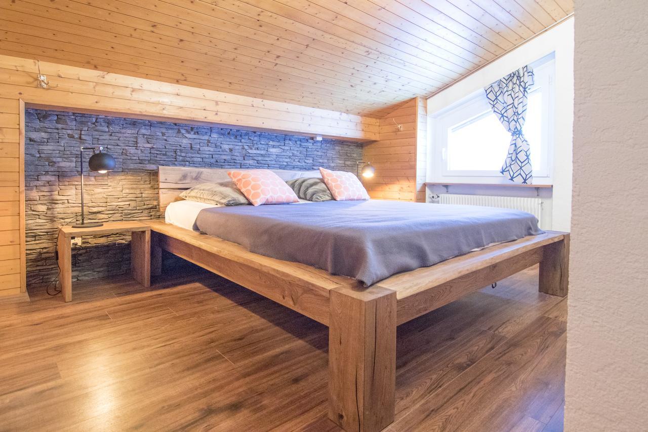 Sonnhuesli Dachwohnung Saas-Fee Bagian luar foto